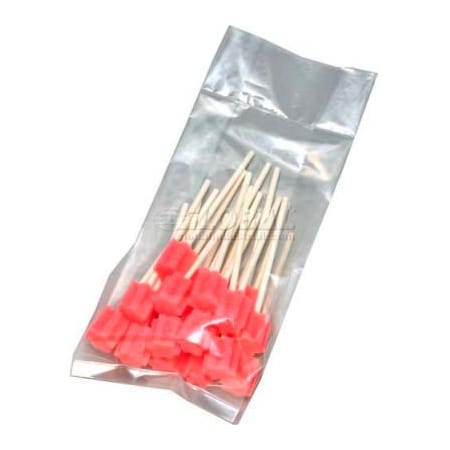 Lk Packaging Low Density Gusset Poly Bags, 28"W x 24"D x 60"L, 2 Mil, Clear, 100/Pack 20G-282460